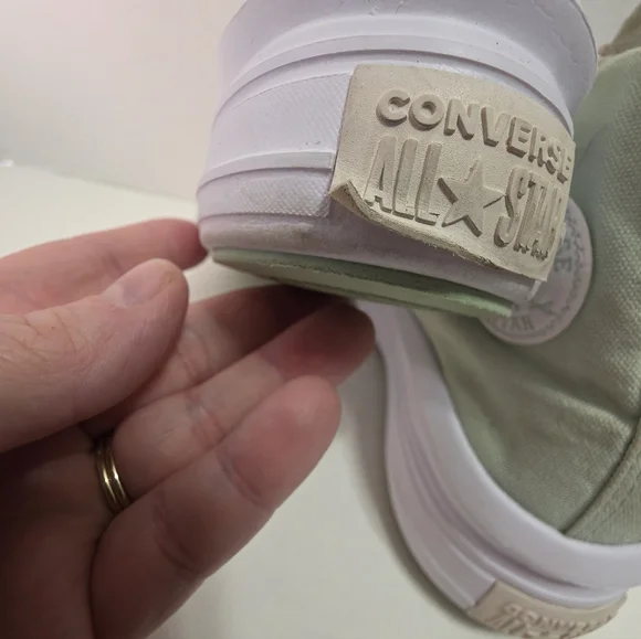 Converse All Star Chuck Taylor Mint Green High Top Shoes Sz 6 A01800C - Picture 13 of 13